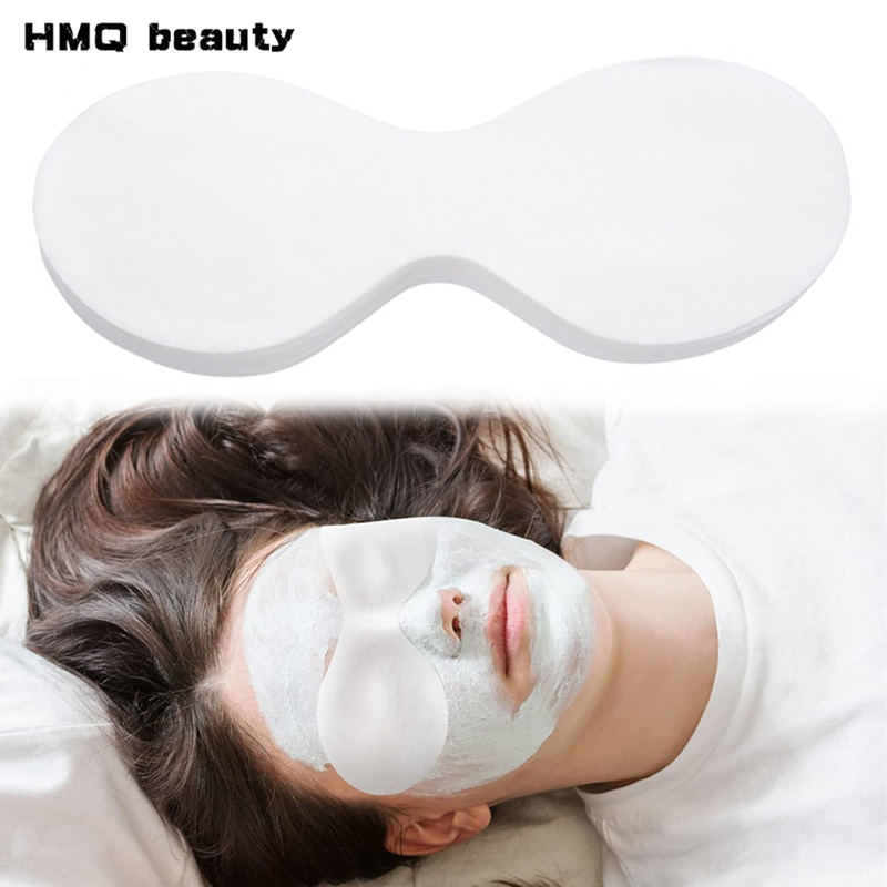 Skincare Viral Tiktok - 1000/500 個綿アイマスク紙使い捨て DIY 天然綿アイペーパー必須製品極薄アイパッドスキンケアツール