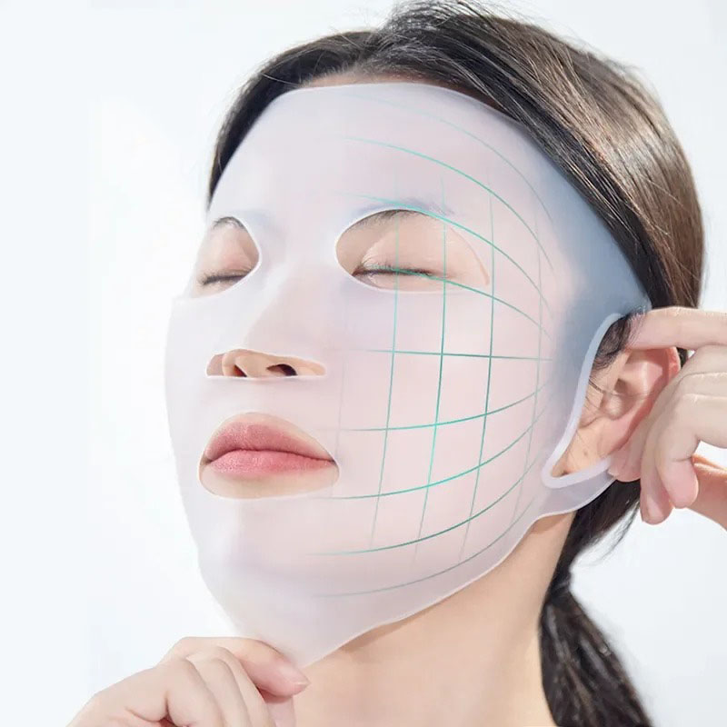 Skincare Viral Tiktok - 3D シリコーンマスク顔女性スキンケアツールぶら下げ耳フェイスマスクゲルシート再利用可能なリフティング抗しわ引き締め耳固定ツール