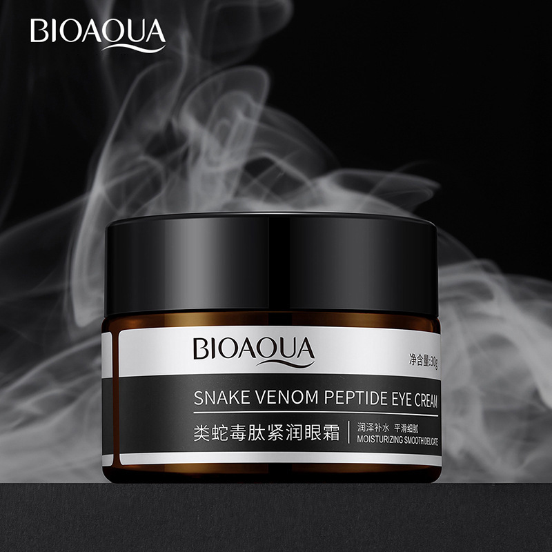 Skincare Bioaqua - BIOAQUA ペプチド保湿アイクリーム しわ防止 くま取り 目袋除去 アンチエイジング