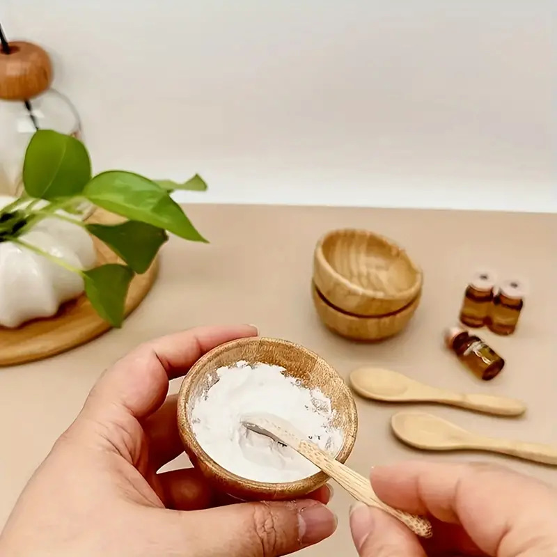 Skincare Viral Tiktok - 竹製フェイスマスクミキシングボウルセット、DIYスキンケア用フェイシャルツール、フェイスマスクミキシングツールキット（フェイスマスクボウル、スパチュラ、スプーン付き）