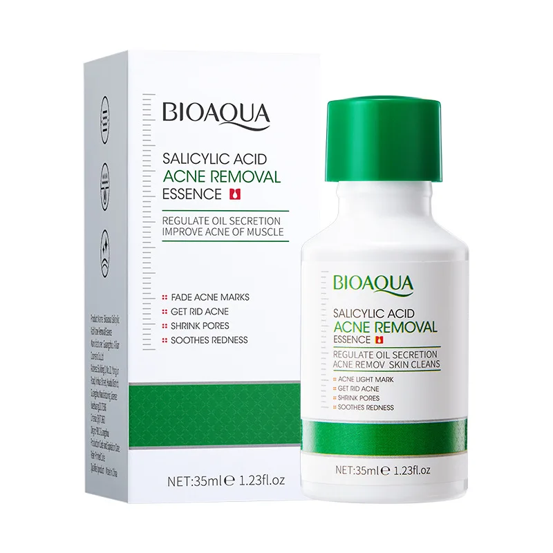 Skincare Bioaqua - BIOAQUA サリチル酸にきび除去エッセンス顔血清スキンケア保湿修復にきび治療顔血清スキンケア