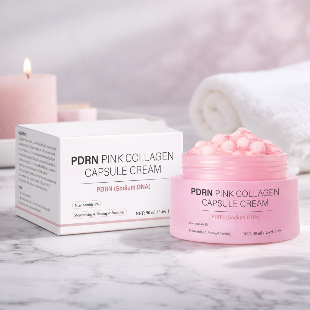 50 ミリリットルコラーゲンカプセルクリーム顔用保湿フェイス - Skincare Glowing のレビューと価格