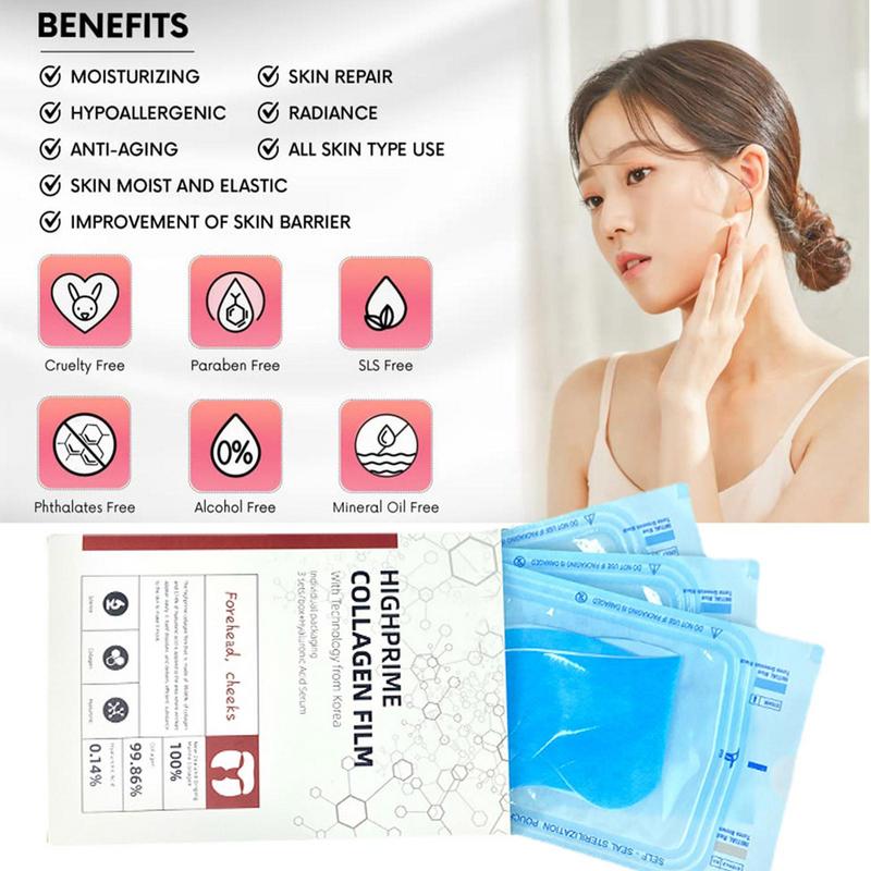 3 個可溶性コラーゲンフェイスマスク加水分解フィルムアンチエ - Collagen Sheet Mask のレビューと価格