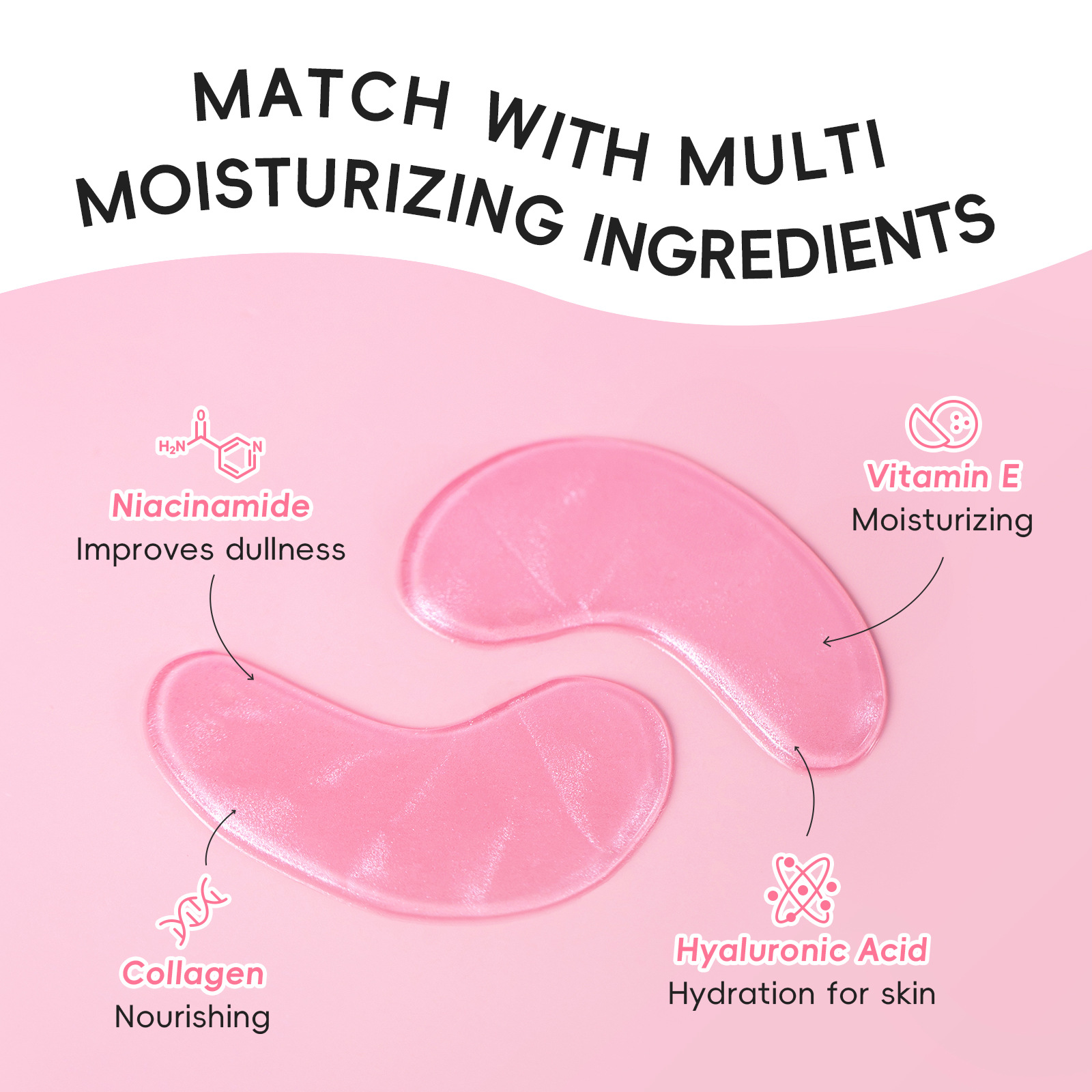 コラーゲン水溶性アイマスク 目袋・クマ・シワ対策 引き締め・ - Collagen Sheet Mask のレビューと価格