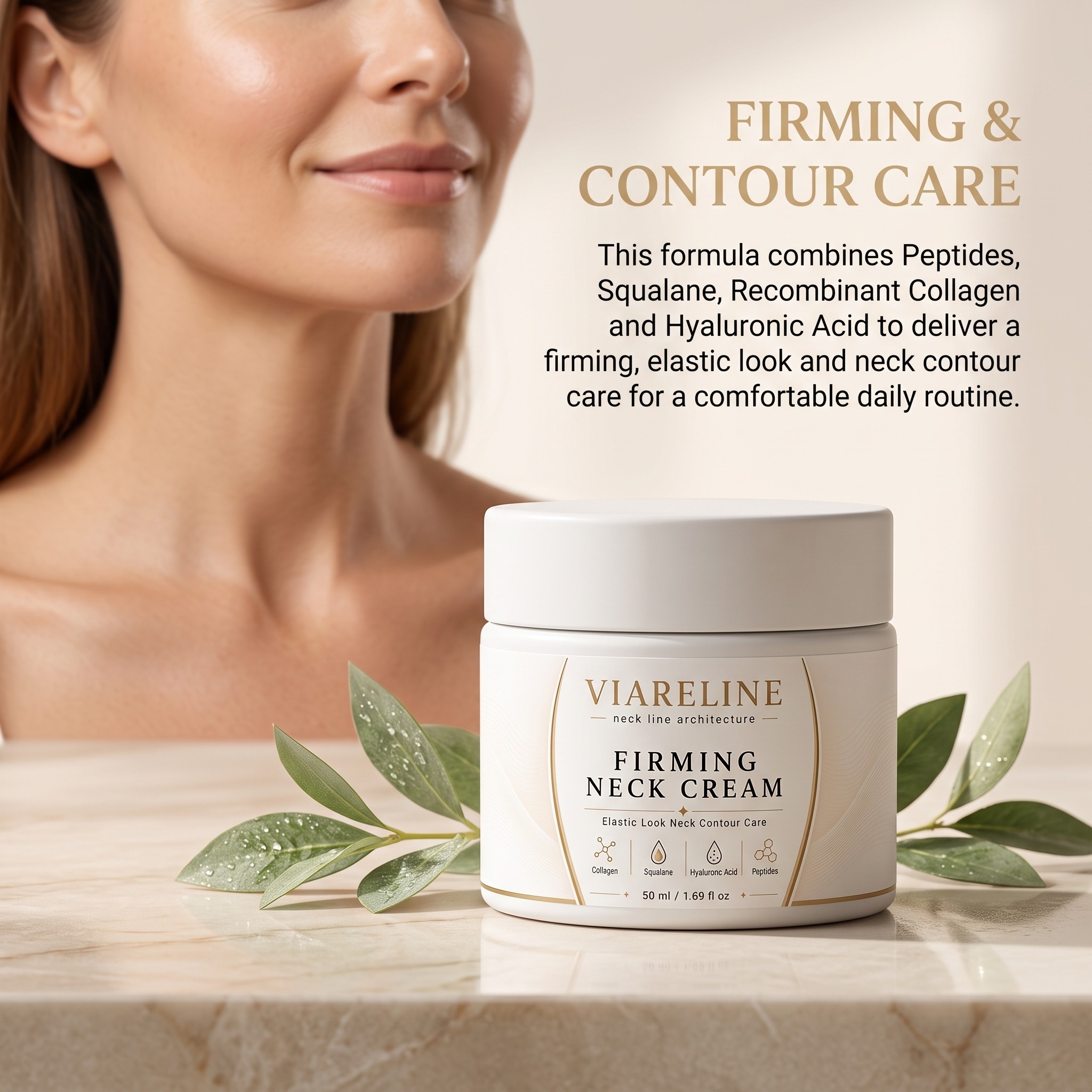 マルチペプチドネックファーミングクリーム アンチエイジング  - Peptide Neck Cream のレビューと価格