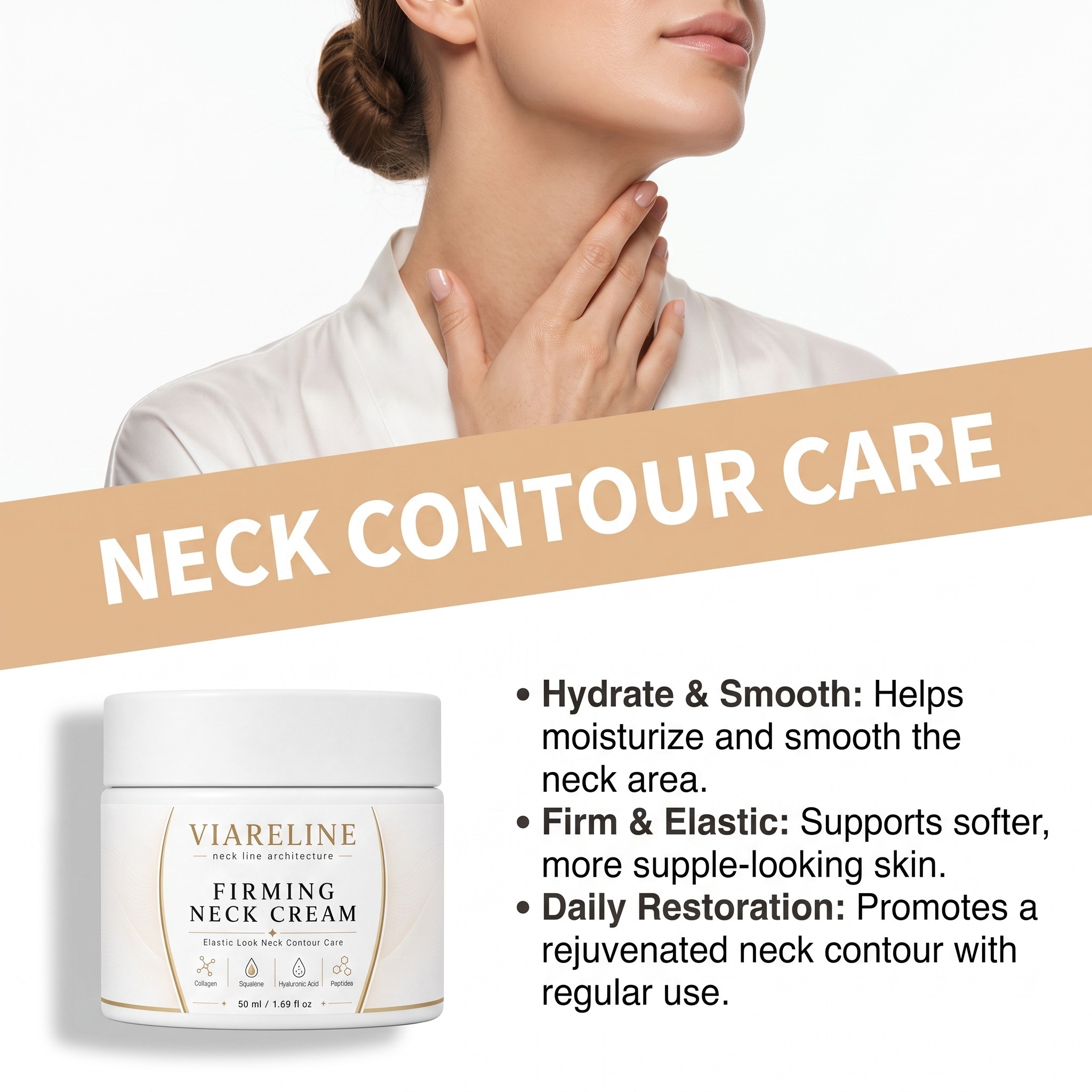マルチペプチドネックファーミングクリーム アンチエイジング  - Peptide Neck Cream のレビューと価格