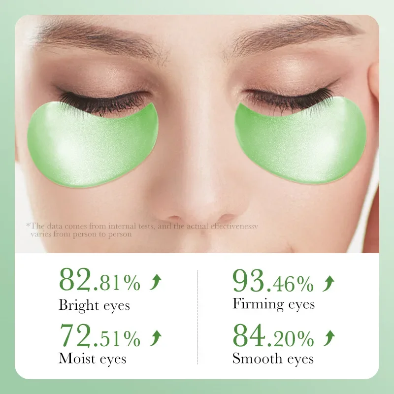 60 個アロエベラコラーゲンアイマスク抗くま目袋保湿引き締め - Collagen Sheet Mask のレビューと価格