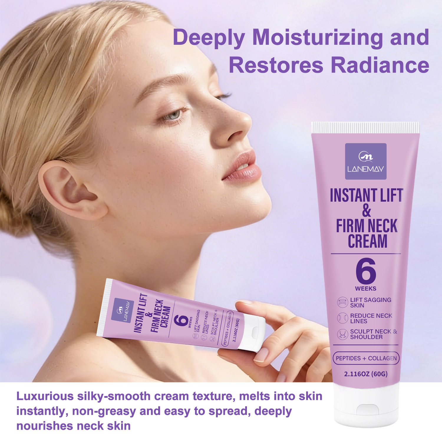 インスタントリフト ファームネッククリーム（ペプチド、コラー - Peptide Neck Cream のレビューと価格