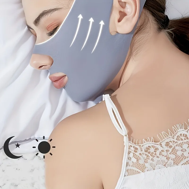 1Pc フェイススカルプティングスリープマスク通気性弾性リフ - Skincare Viral Tiktok のレビューと価格