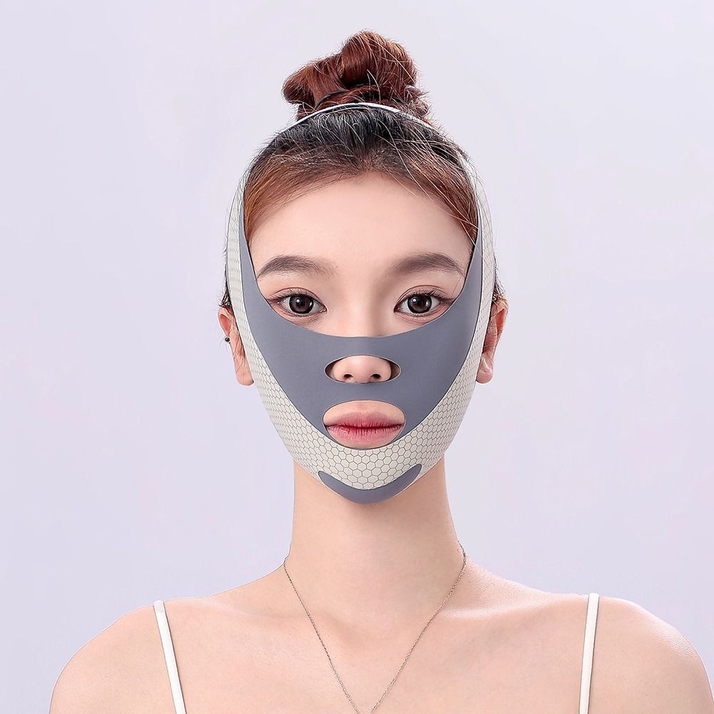 調節可能な顔彫刻スリープマスク通気性弾性リフティング引き締め - Skincare Viral Tiktok のレビューと価格