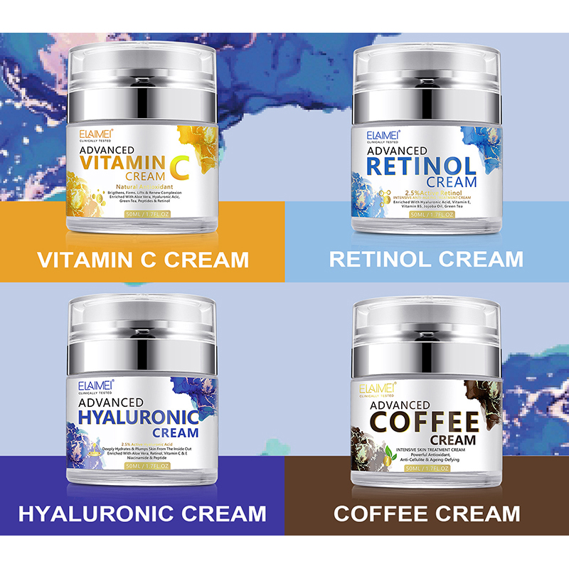 50 ミリリットルレチノールフェイスクリーム保湿引き締め美白 - Retinol Vitamin A Cream のレビューと価格