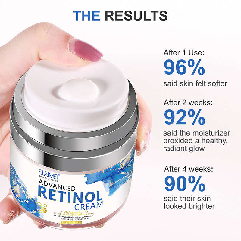 50 ミリリットルレチノールフェイスクリーム保湿引き締め美白 - Retinol Vitamin A Cream のレビューと価格