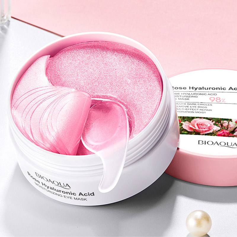 バイオアクアローズ-ヒアルロン酸アイマスク,くま防止,保湿バ - Skincare Bioaqua のレビューと価格