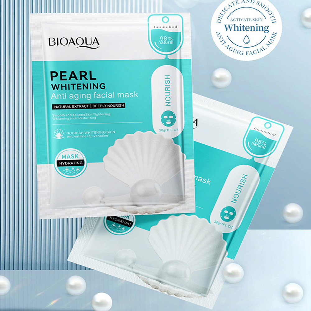 バイオアクアカタツムリ-ヒアルロン酸フェイスマスク,ピンクの - Skincare Bioaqua のレビューと価格