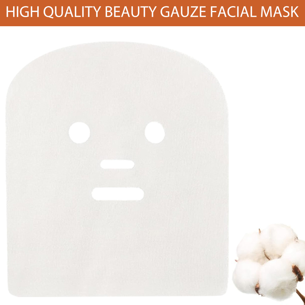 100/300 個ガーゼフェイシャルマスクプロフェッショナル - Skincare Viral Tiktok のレビューと価格