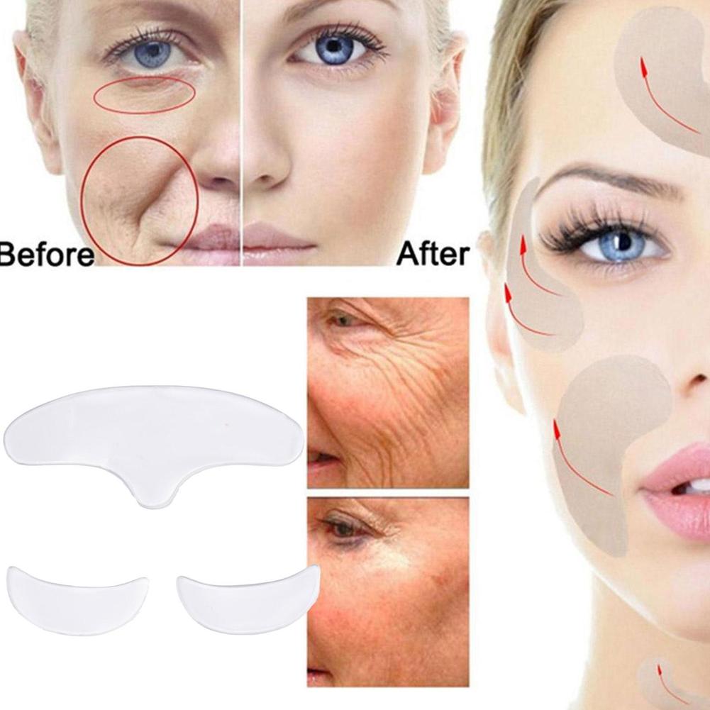 再利用可能な抗しわ額パッチソフトシリコンパッチ額のしわ除去ジ - Skincare Viral Tiktok のレビューと価格
