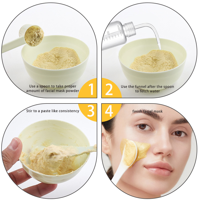 プラスチック製 DIY フェイスマスク混合ツールキット マス - Skincare Viral Tiktok のレビューと価格