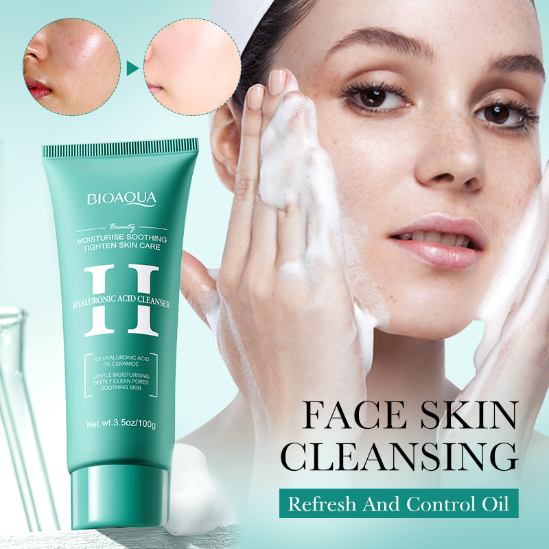 BIOAQUA ヒアルロン酸洗顔料保湿洗顔フォームアンチエイ - Skincare Bioaqua のレビューと価格